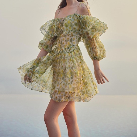 Princess Floral Dress For Love And Lemons - Picture 4 of 6